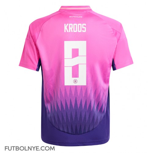 Camiseta Alemania Toni Kroos #8 Visitante Equipación Eurocopa 2024 manga corta